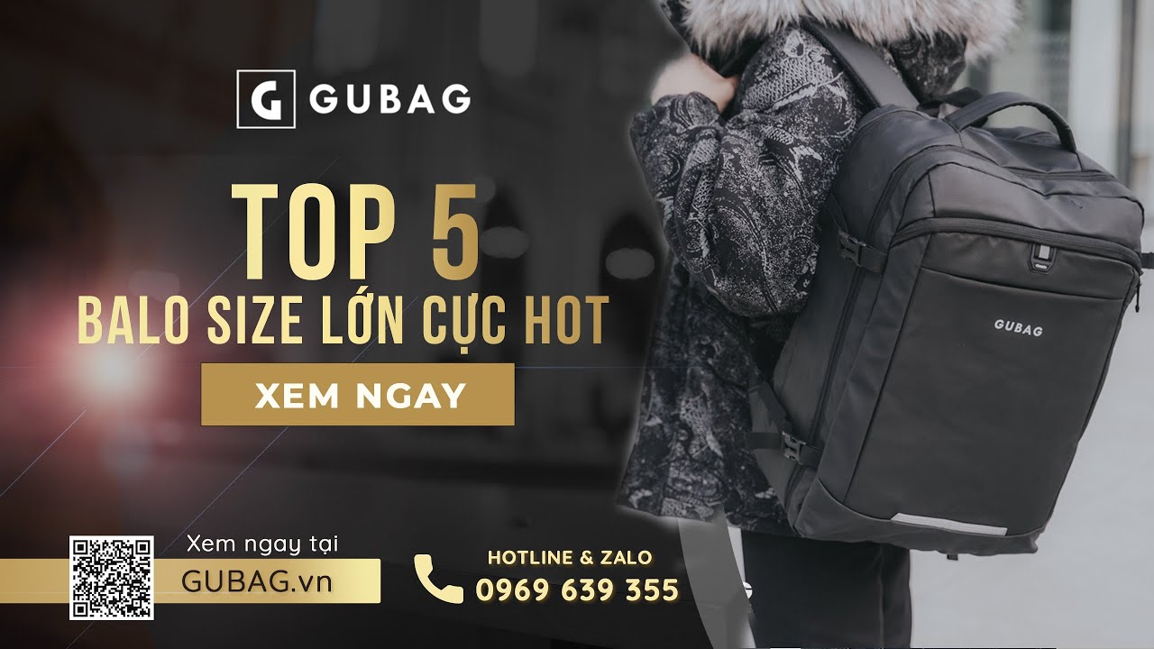 Top 5 mẫu balo size lớn nhiều ngăn bán chạy nhất