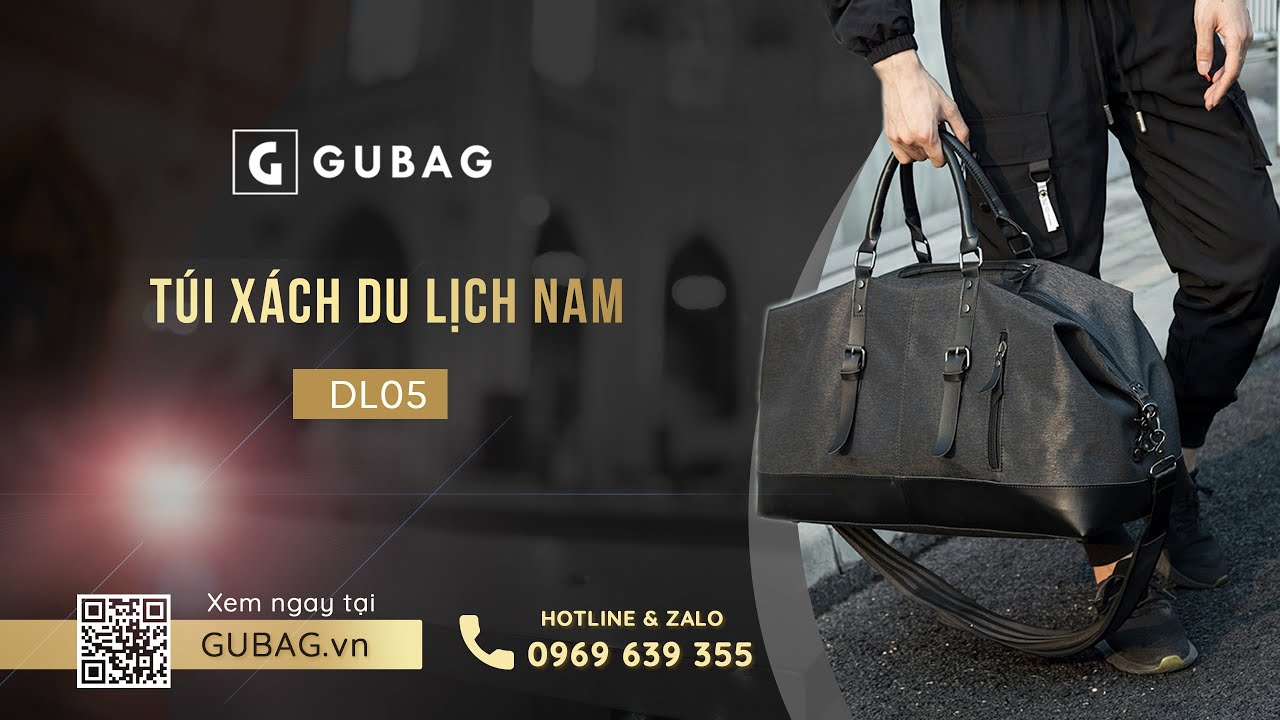 Túi xách du lịch nam hàng hiệu GB-DL05