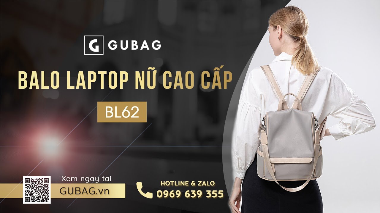Balo laptop nữ cao cấp GB-BL62