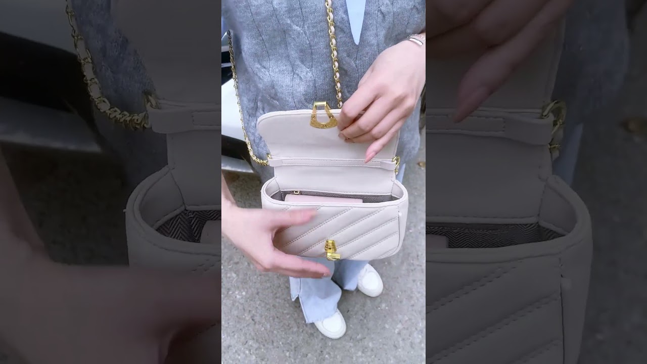 Túi đeo chéo nữ mini dây xích GB-TC21