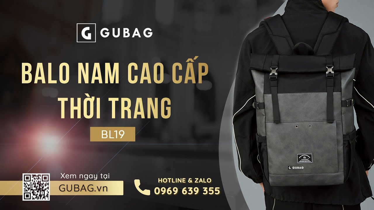 Balo nam cao cấp thời trang GB-BL19
