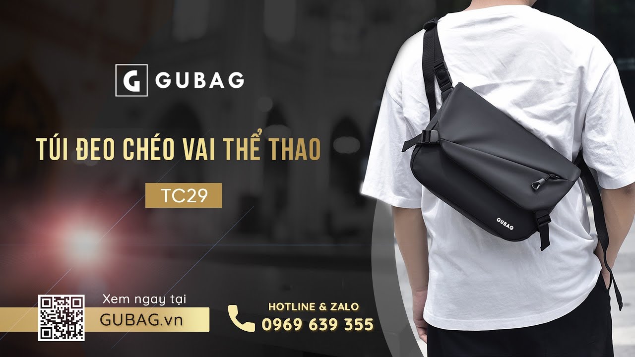 Túi đeo chéo vai thể thao thời trang nam GB-TC29