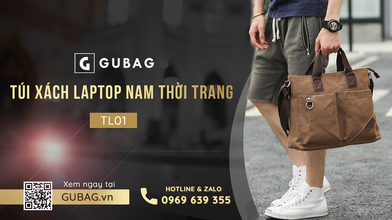 Túi xách laptop nam thời trang GB-TL01 update ngày 30/12/2023