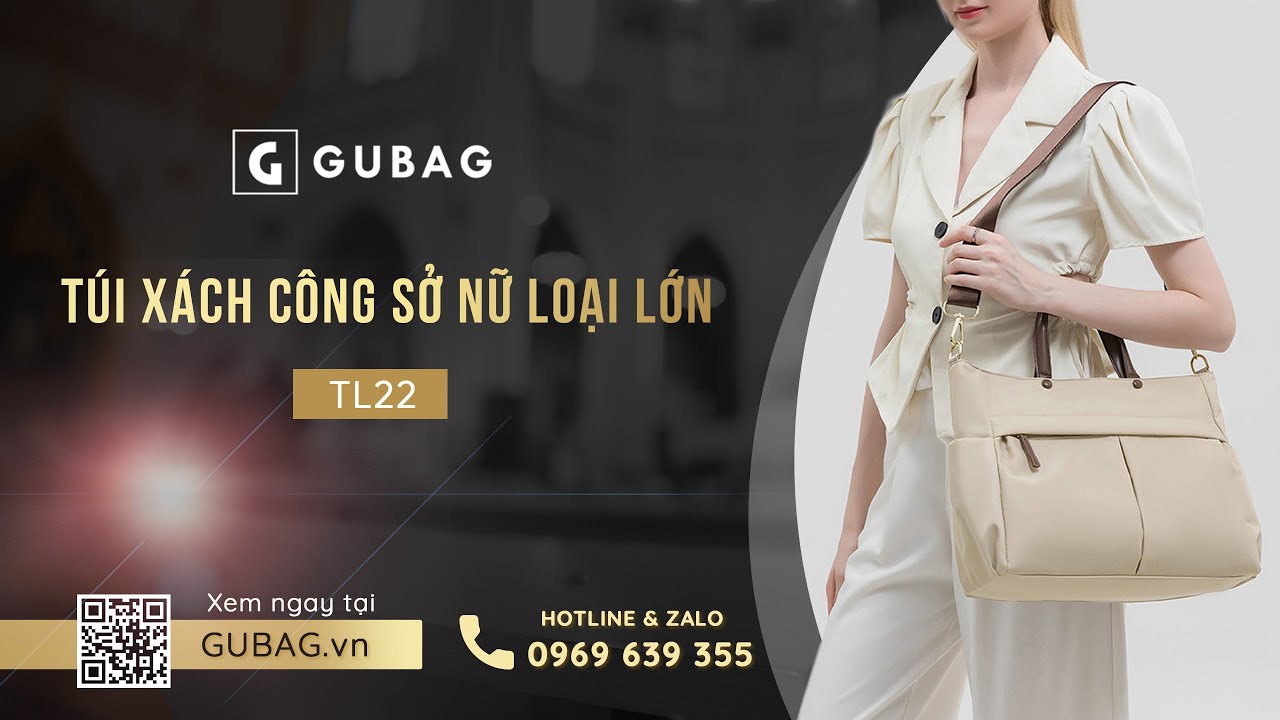 Túi xách công sở nữ loại lớn GB-TL22