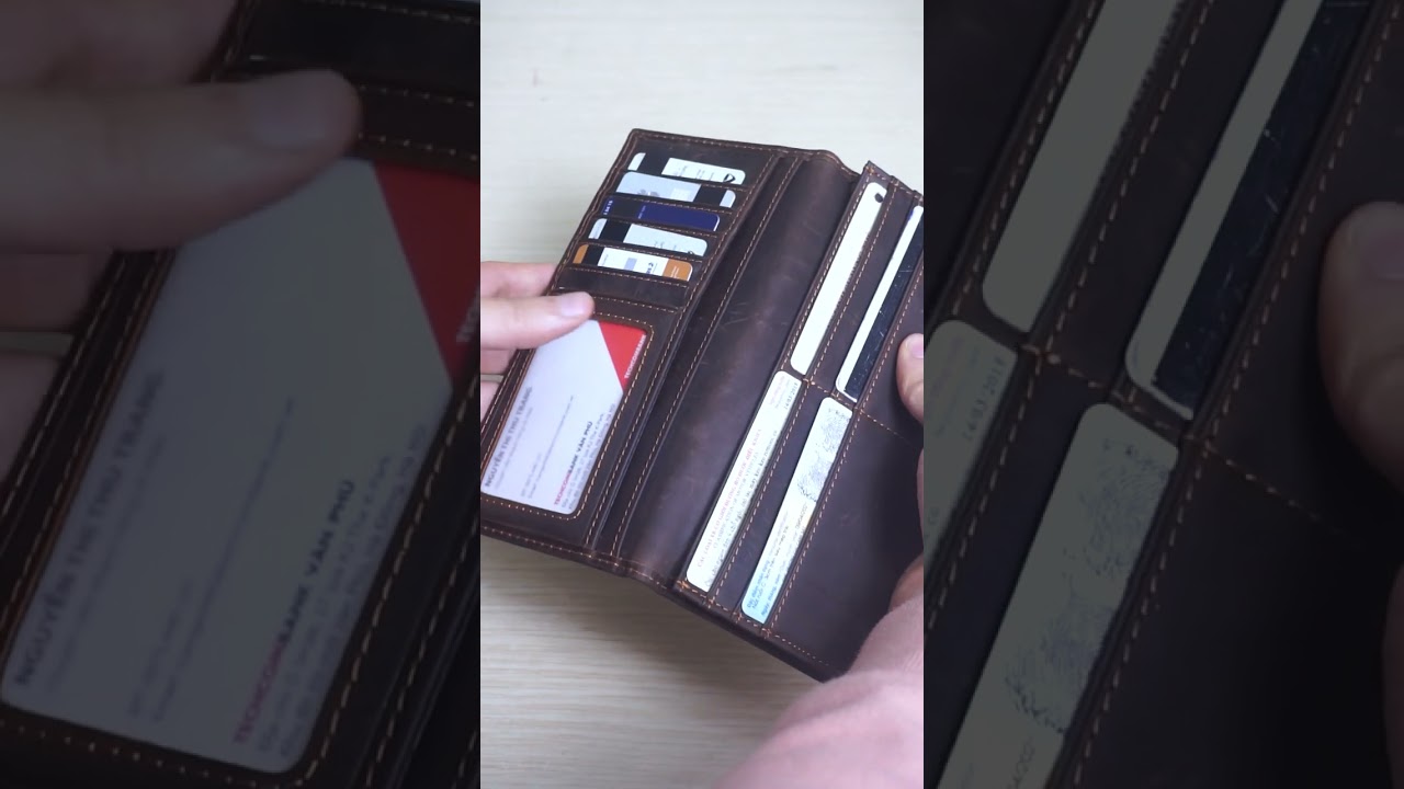 Ví dài nam da thật GB-VN08