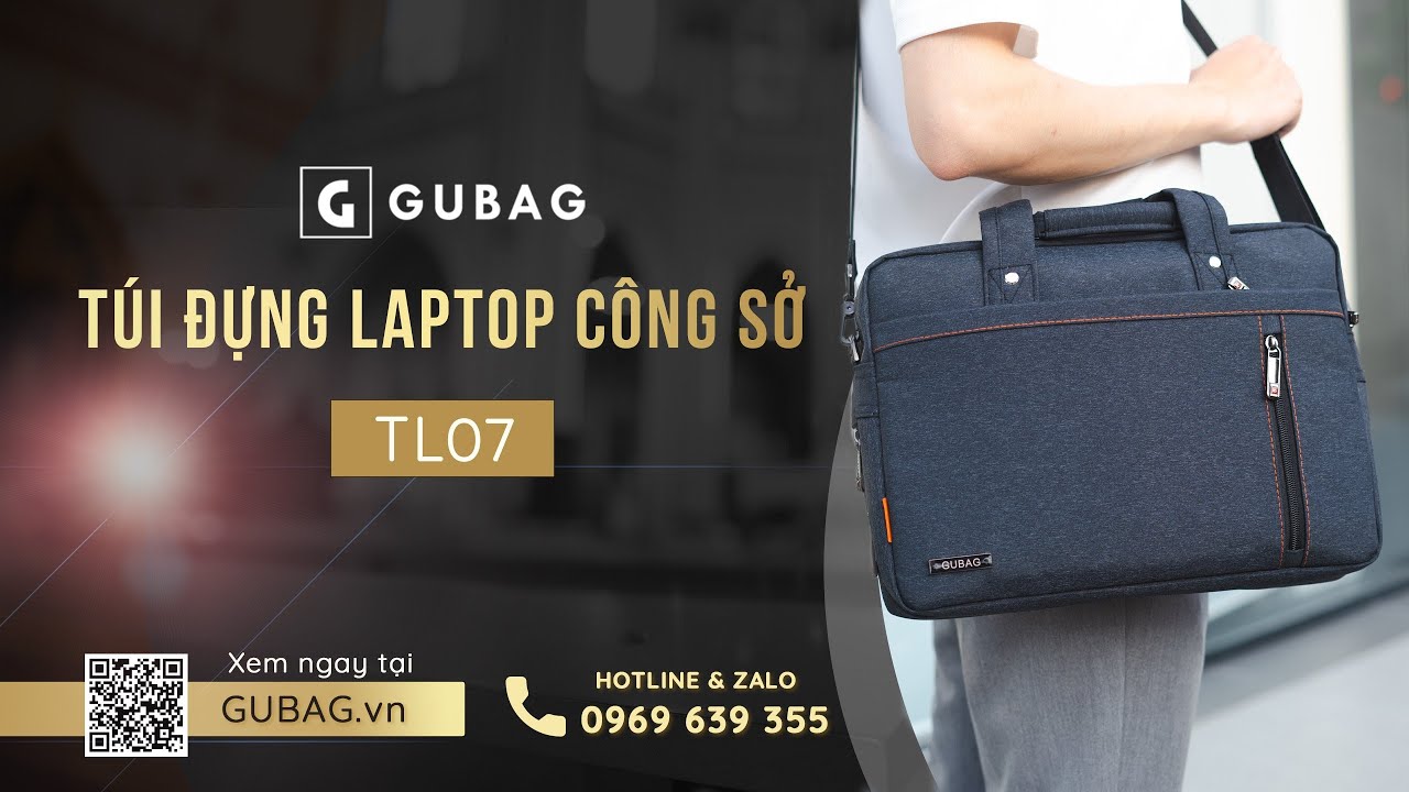 Cặp công sở nam đi làm đựng Laptop GB-TL07 cao cấp