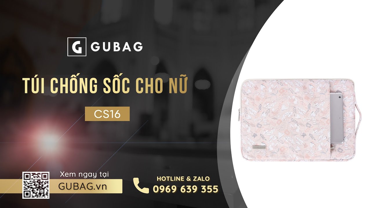 Túi chống sốc laptop cho nữ GB-CS16