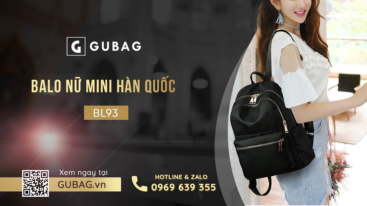 Balo nữ mini hàn quốc GB-BL93