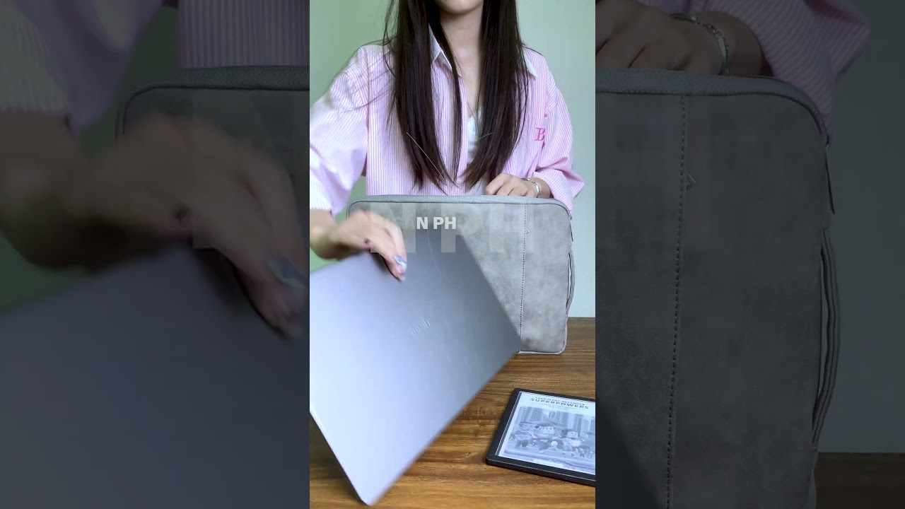 Túi chống sốc laptop bằng da G1-CS15