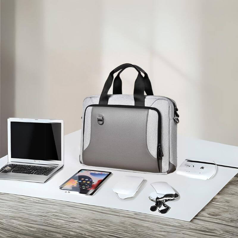 Cặp đựng laptop 15.6 inch có dây đeo chéo GB-TL10 3 Cặp đựng laptop 15.6 inch có dây đeo chéo GB-TL10