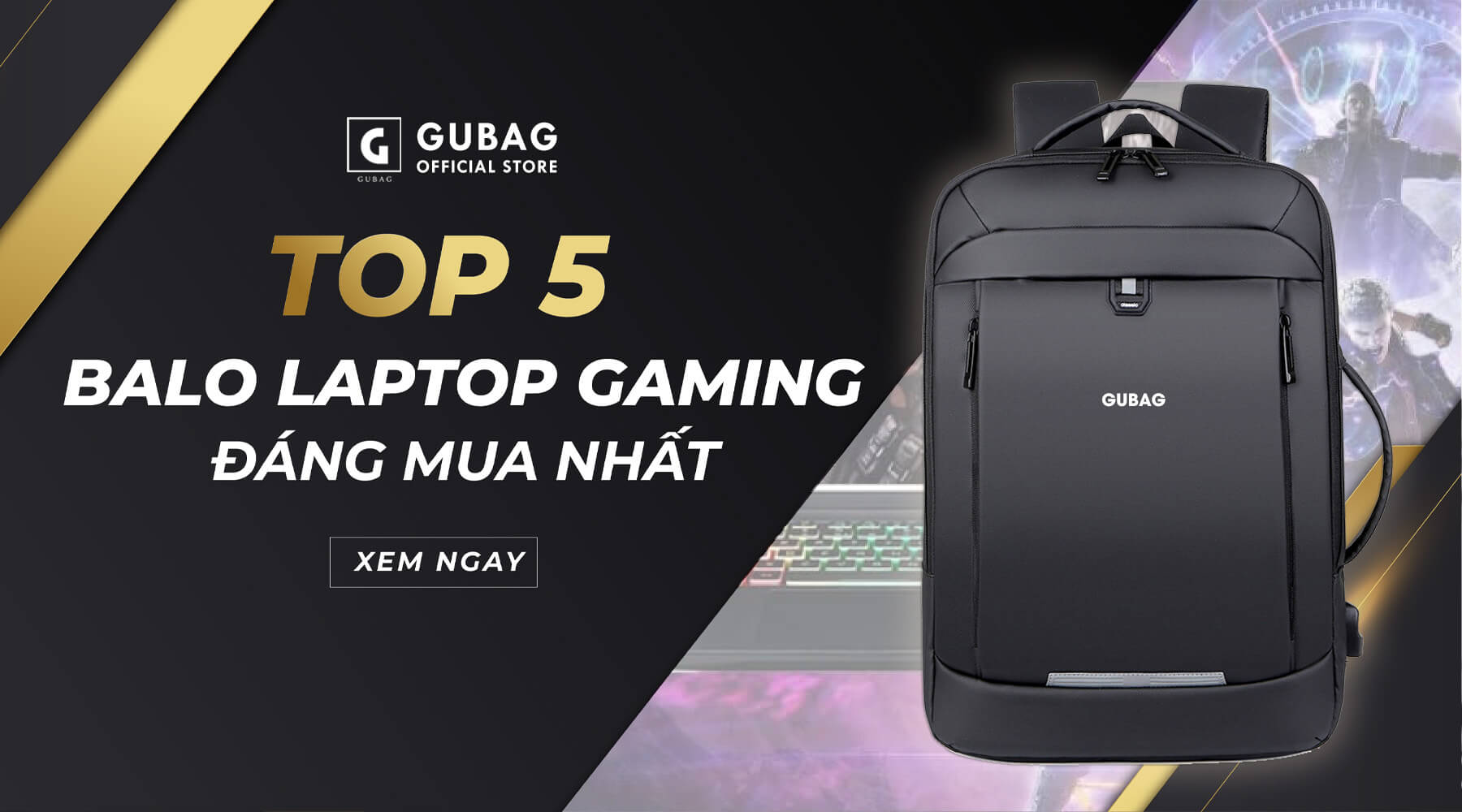 Top 5 Mẫu Balo Laptop Gaming Đáng Mua Nhất 112 Top 5 laptop gaming đáng mua nhất