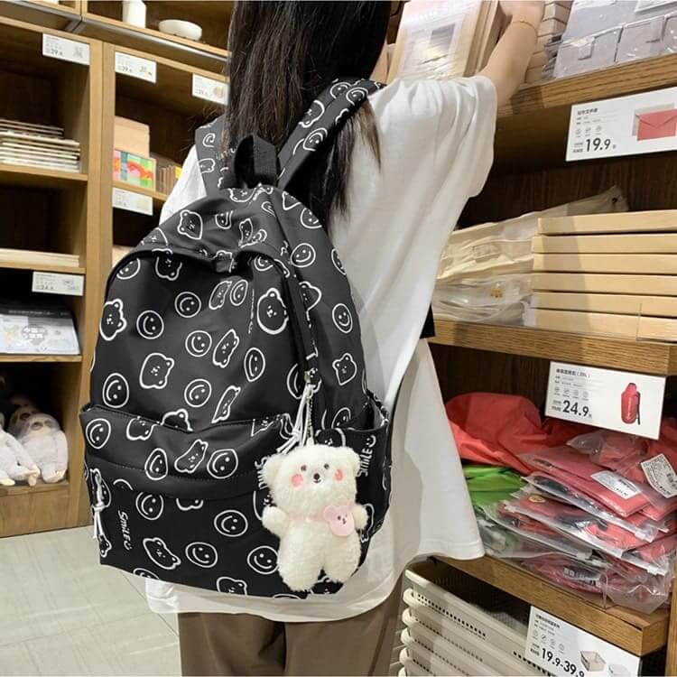 Balo học sinh cấp 3 thời trang nữ GB-BL26 31 Balo học sinh cấp 3 thời trang nữ GB-BL26