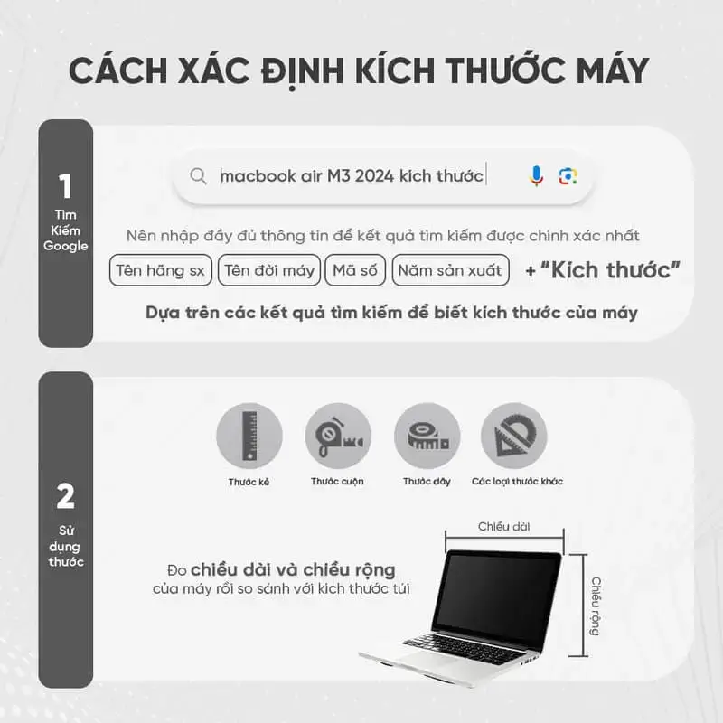 Bọc chống sốc laptop đẹp cho nữ văn phòng GB-CS25 3 Huong Dan Chon Size Tui Chong Soc Laptop Macbook Gubag 1
