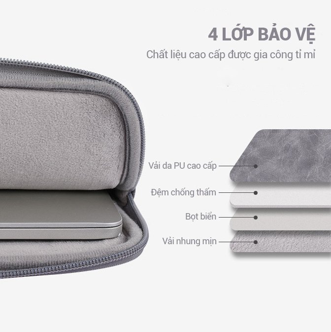 túi chống sốc laptop 14 inch cao cấp-3