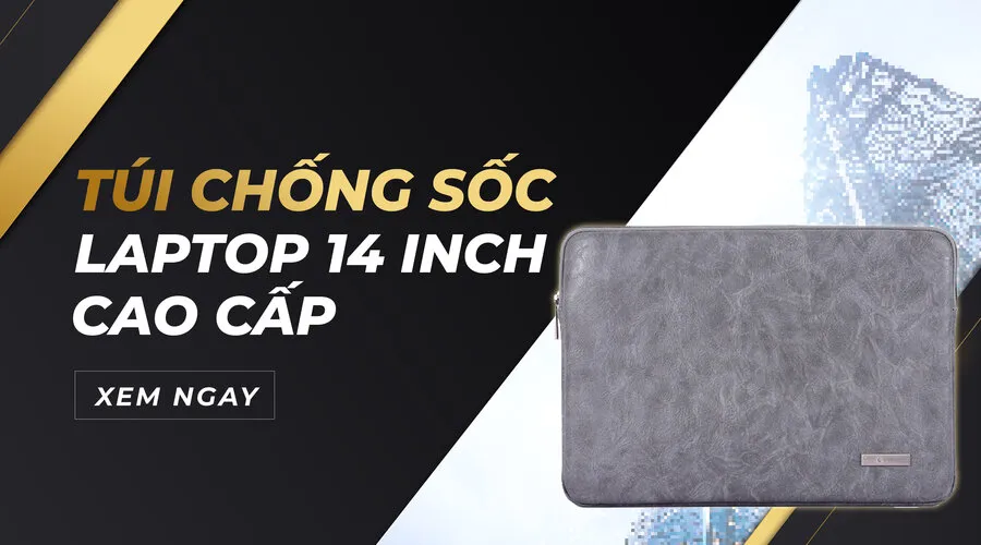 túi chống sốc laptop 14 inch cao cấp