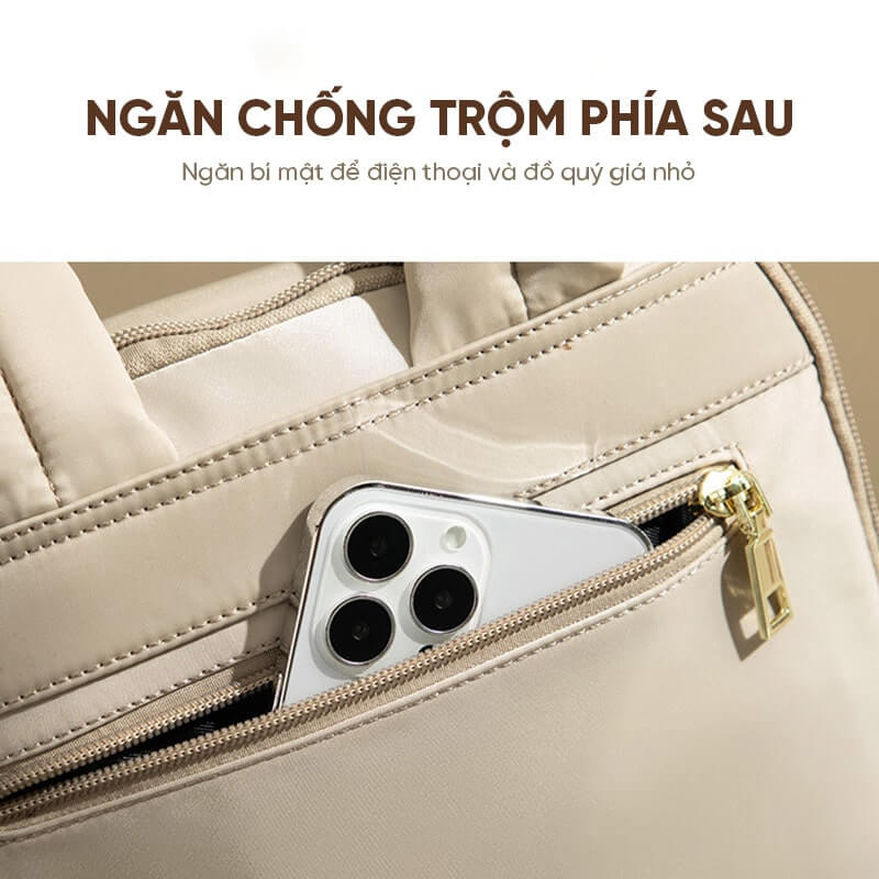 Balo đựng laptop nữ đẹp GB-BL72 38 Balo đựng laptop nữ đẹp GB-BL72