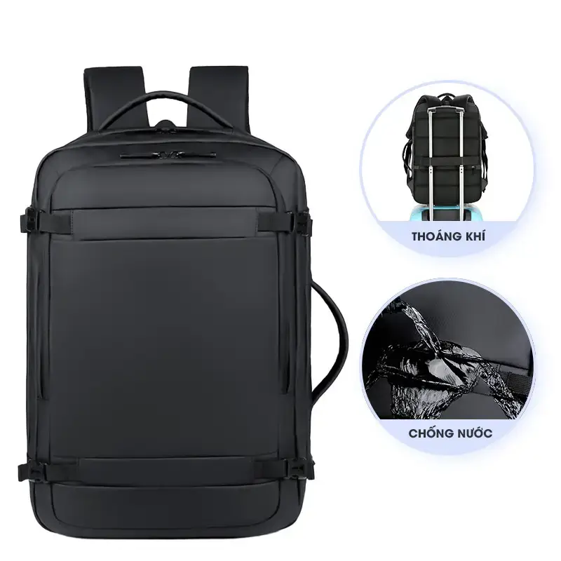 Balo du lịch công tác chính hãng GB-BL80 18 Balo Du Lich Cong Tac Chinh Hang Gb Bl80 Dek