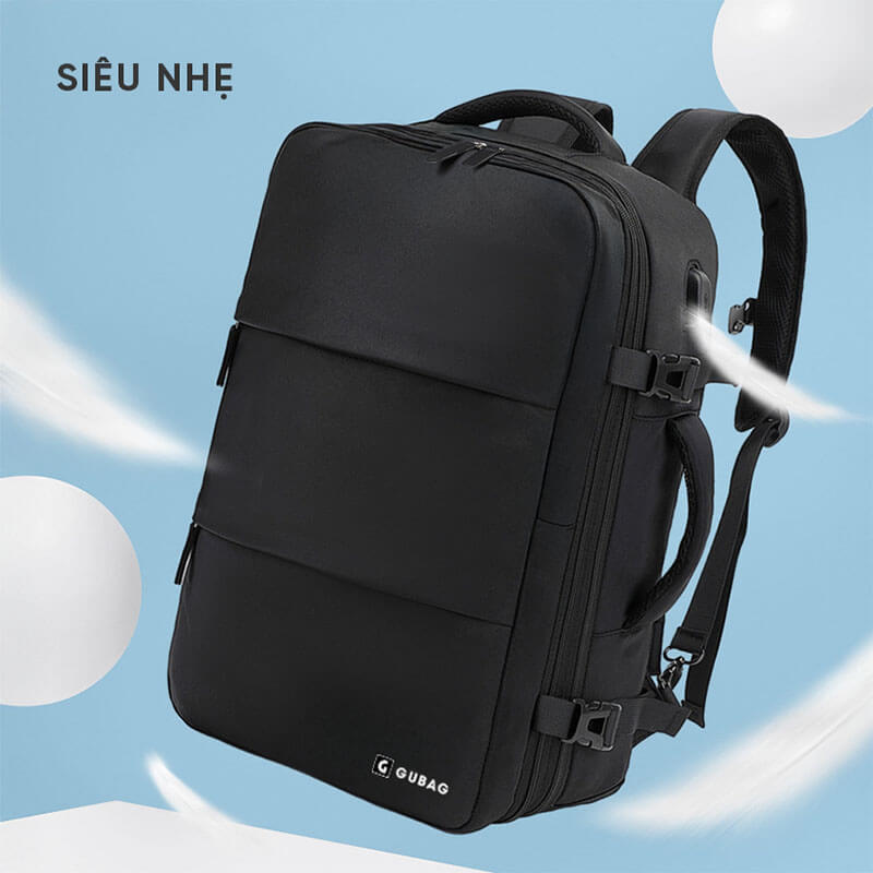 Balo du lịch đa năng nam nữ GB-BL81 32 Balo Du Lich Da Nang Nam Nu Gb Bl81 Mau Den 4