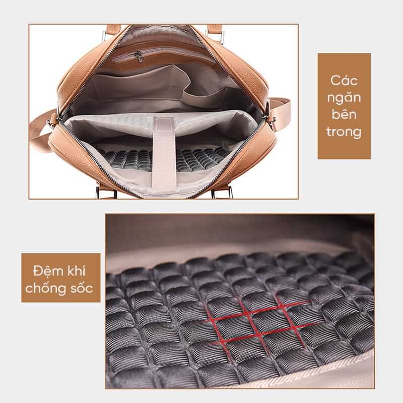Túi laptop da nữ GB-TL25 3 Túi laptop da nữ GB-TL25