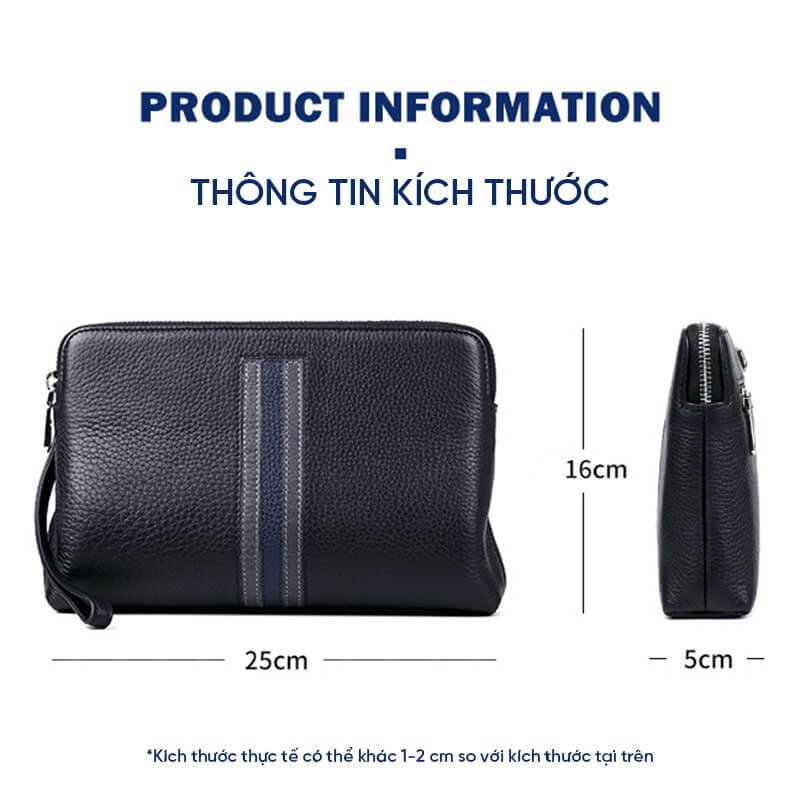 Clutch cầm tay nam GB-CL01 26 Clutch cầm tay nam GB-CL01