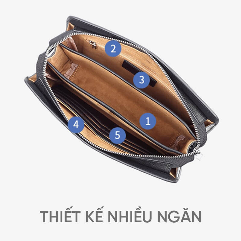 Ví cầm tay nam clutch GB-CL02 26 Ví cầm tay nam clutch GB-CL02