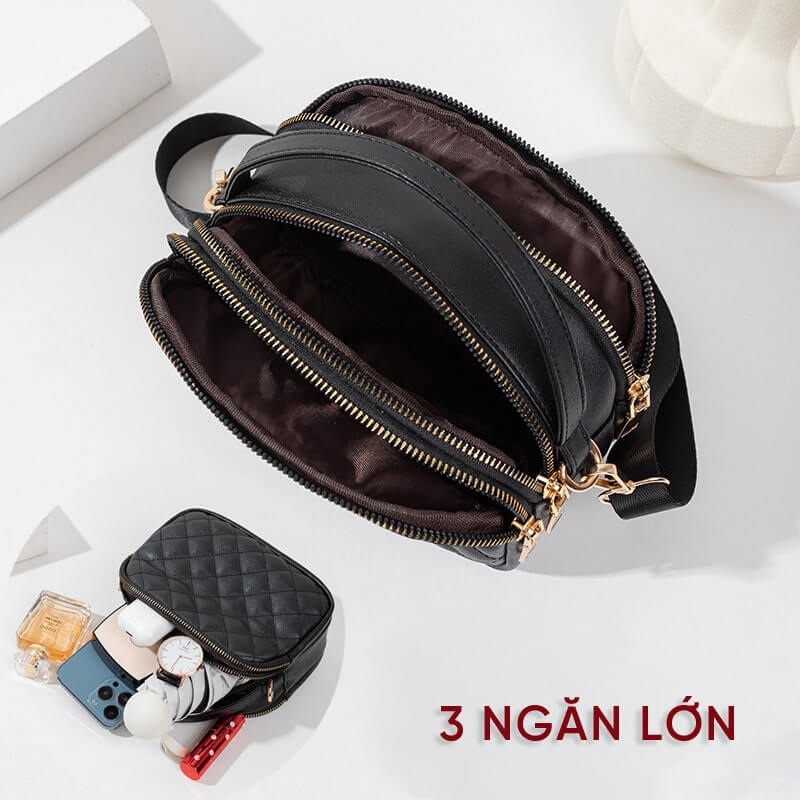 Túi đeo chéo da mềm nữ GB-TC31 33 Túi đeo chéo da mềm nữ GB-TC31