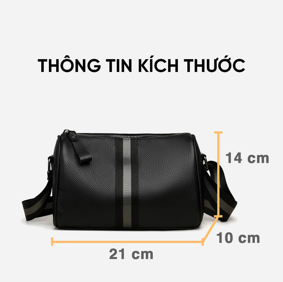 Túi đeo chéo nam da cao cấp GB-TC33 37 Tui Deo Cheo Nam Da Cao Cap Gb Tc33 Kt