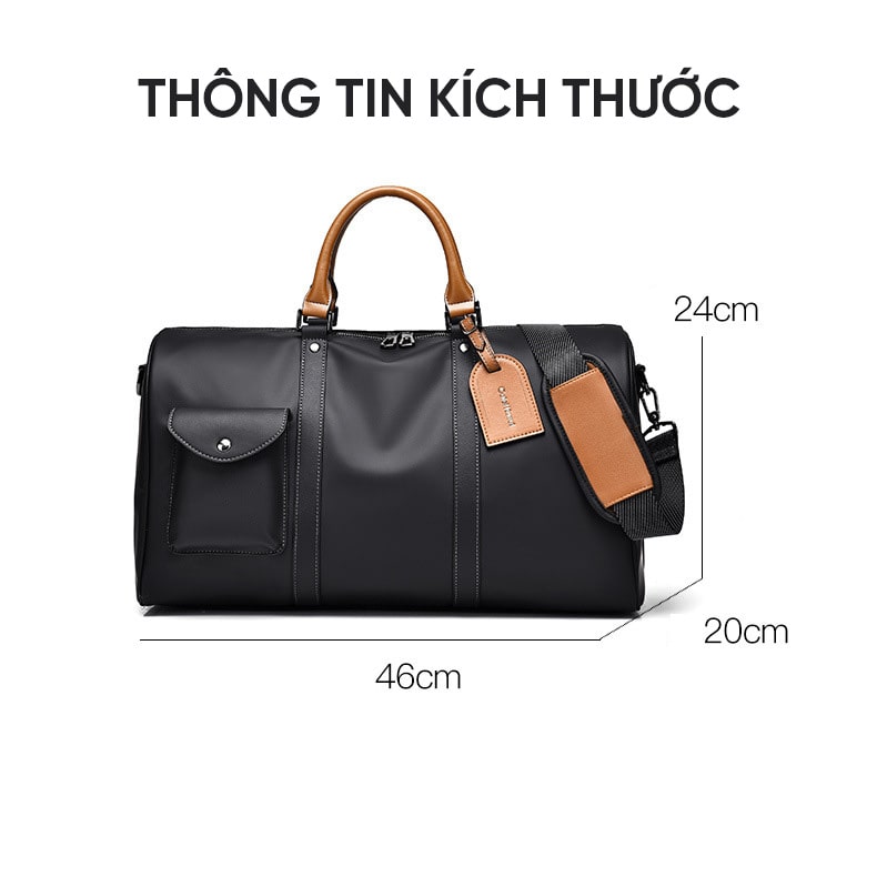 Túi đeo du lịch nam cao cấp GB-DL07