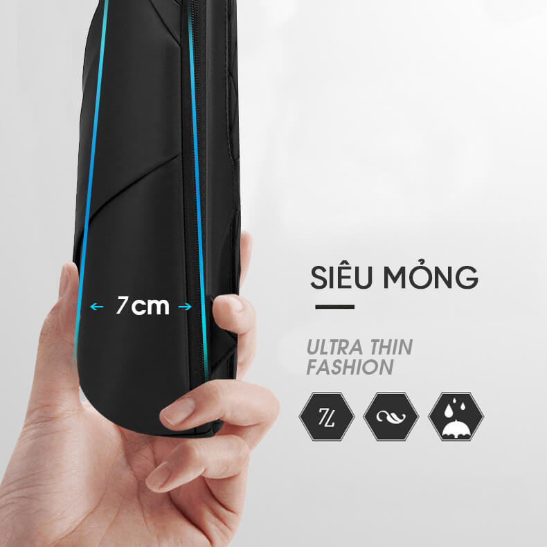 Balo nhỏ gọn cho nam GB-BL101 25 Balo Nho Gon Cho Nam GB BL101 8