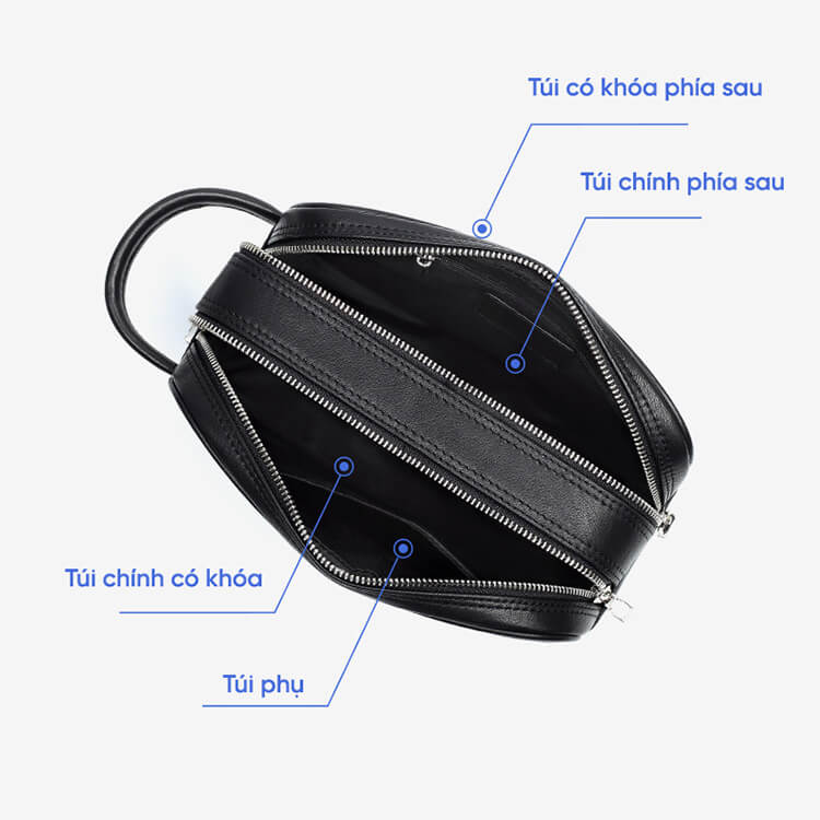 Túi cầm tay nam hàng hiệu da thật GB-CL05 34 Tui Cam Tay Nam Hang Hieu Da That Gb Cl05 12