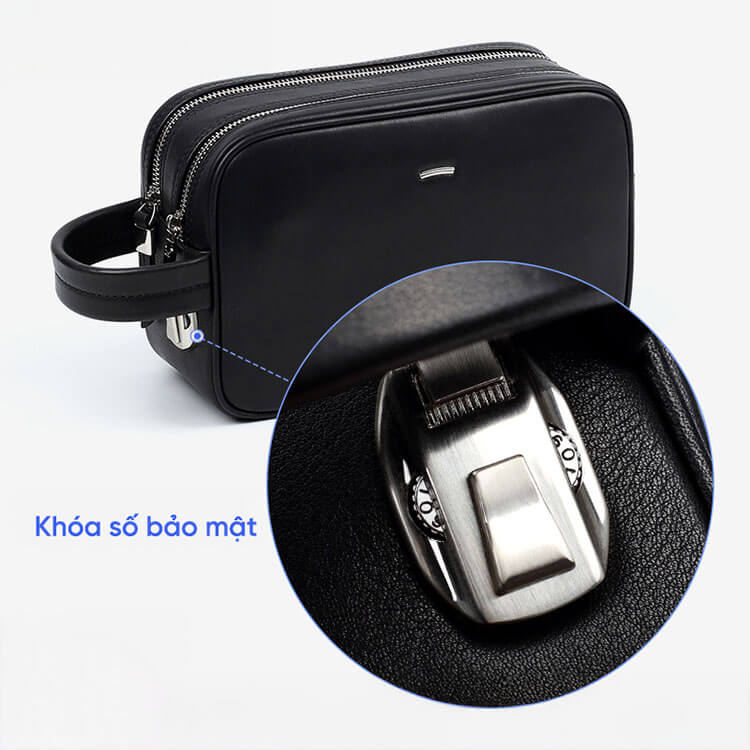 Túi cầm tay nam hàng hiệu da thật GB-CL05 31 Tui Cam Tay Nam Hang Hieu Da That Gb Cl05 3