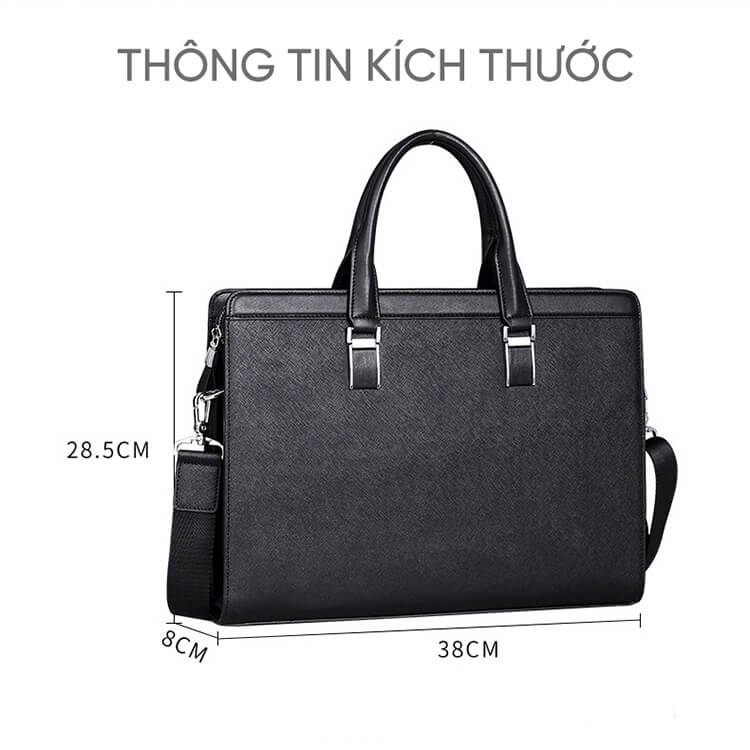 Túi xách nam da thật phong cách công sở GB-TL42 28 Tui Xach Nam Da That Phong Cach Cong So Gb Tl42 5