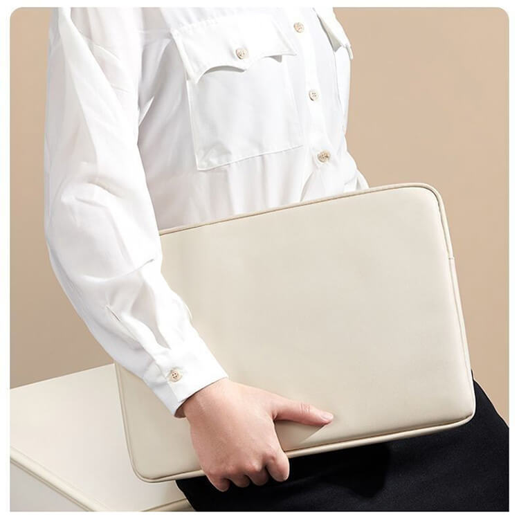 Túi chống sốc laptop 16 inch da PU GB-CS27 37 Tui Chong Soc Laptop 16 Inch 2 Ngan Gb Cs27 3